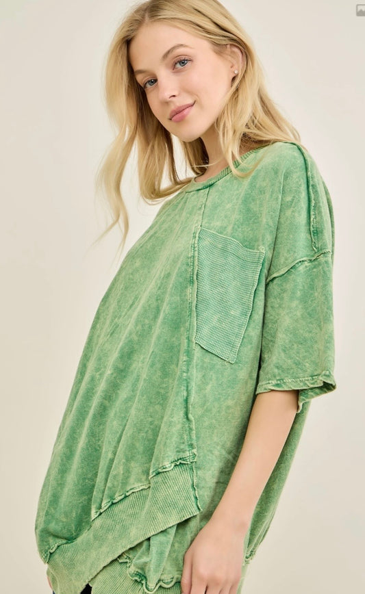 Asymmetrical Crossover Top