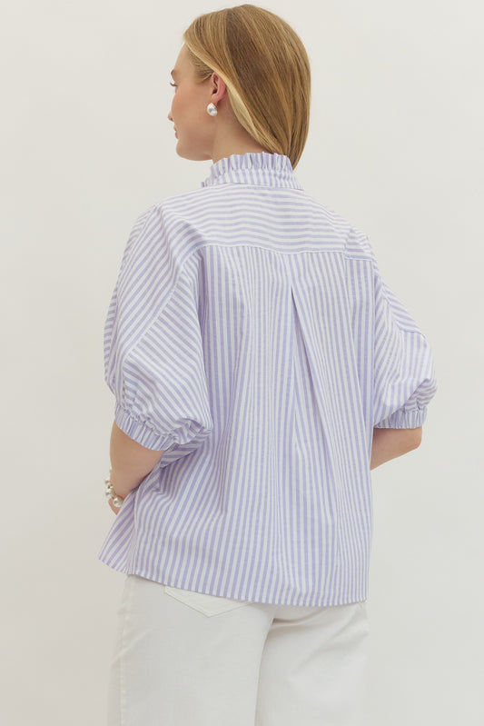 Striped Dolman SS Top