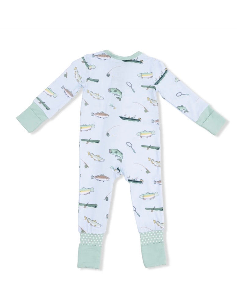 Angel Dear Fishing Convertible Romper