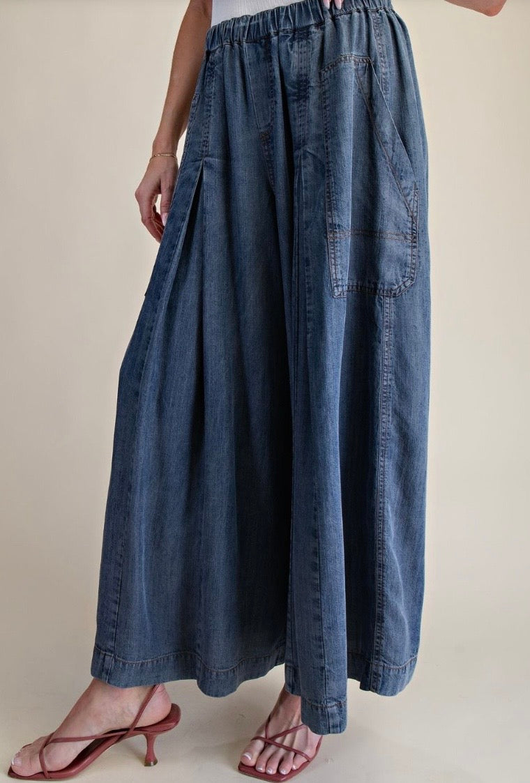 Wide Leg Palazzo Pants