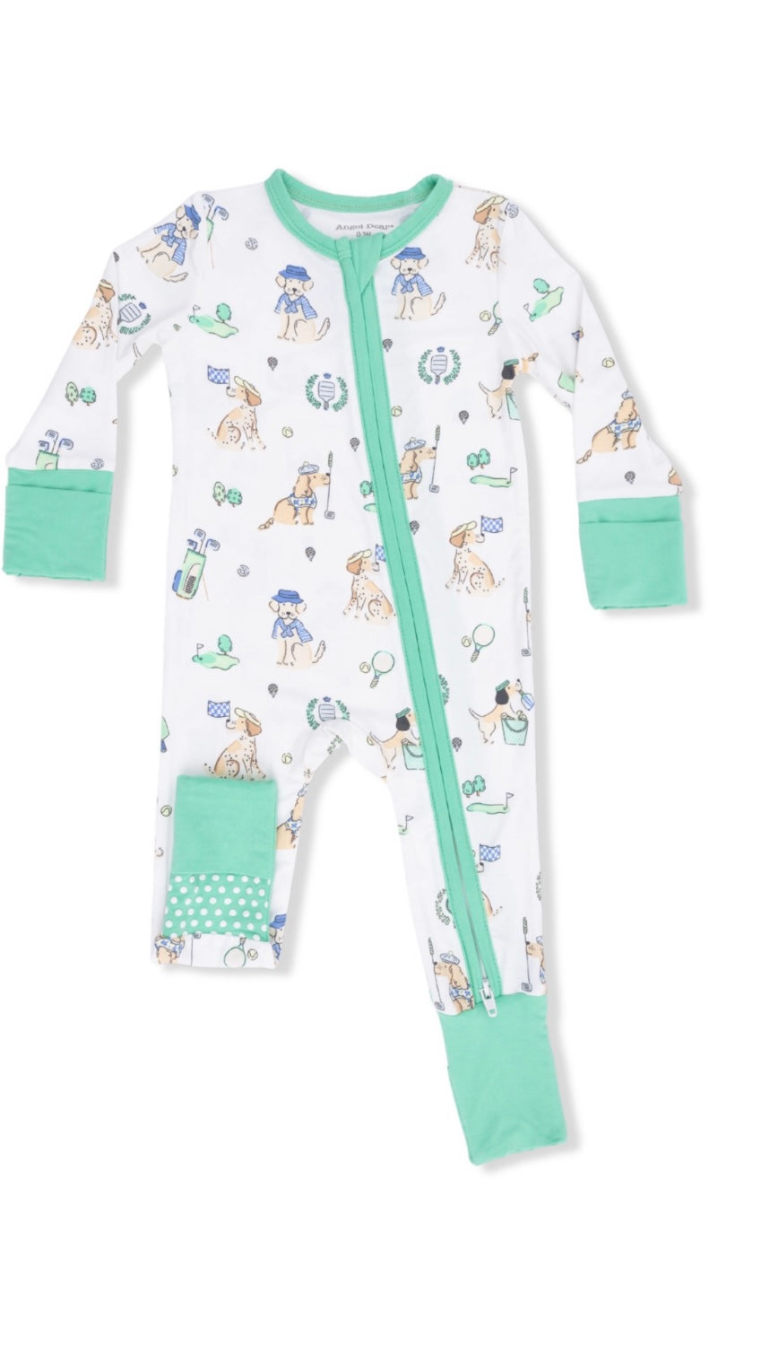 Country Club Dogs Neutral Convertible Romper