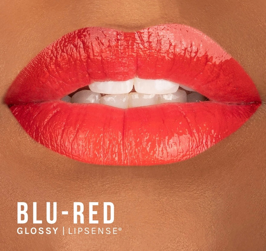 Blu Red LIPSENSE Long Lasting Liquid Lip Color