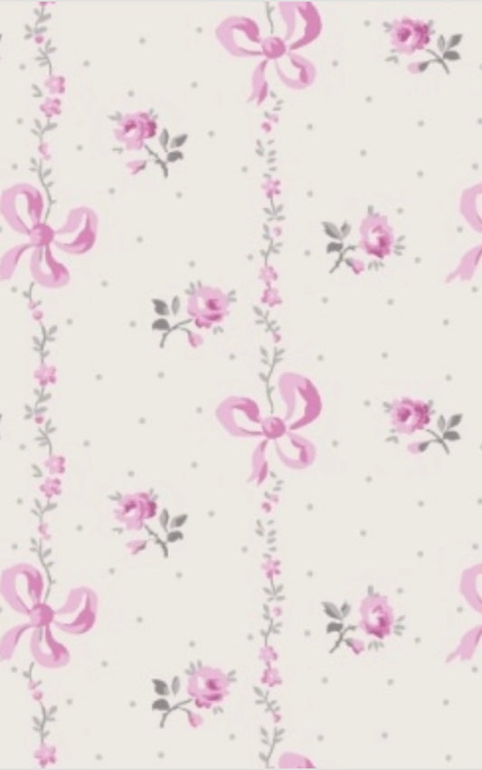 Dainty Buds & Bows Stripe L/S Loungewear Set