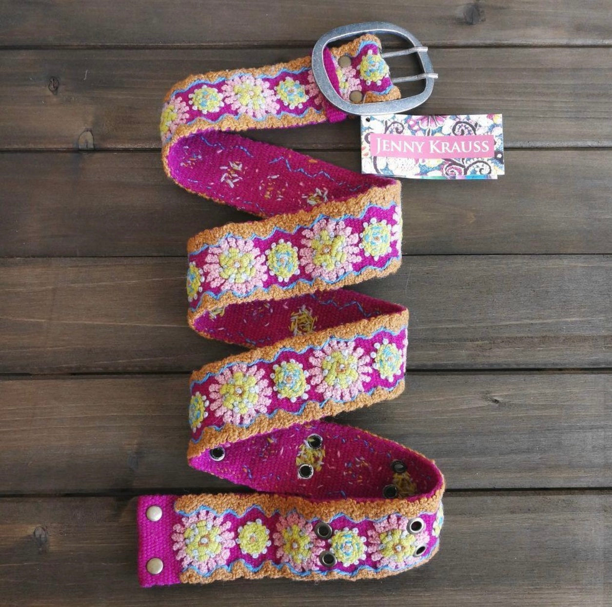 Jenny Krauss Rosette belt