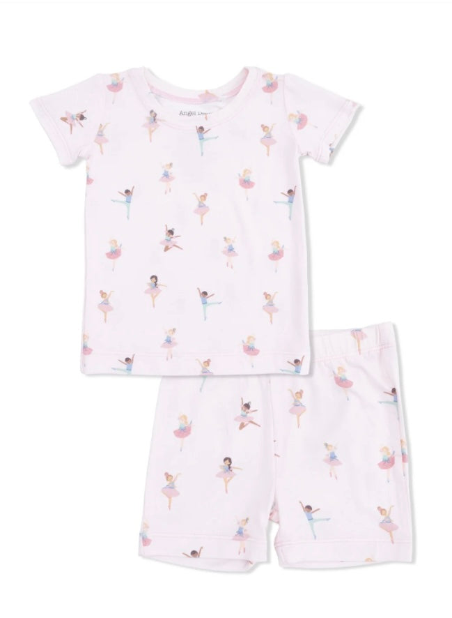 Petite Ballet Pink Loungewear Short Set