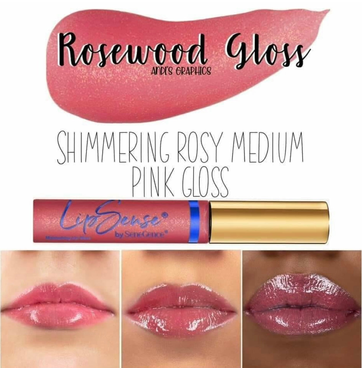 Rosewood LIPSENSE Moisturizing Gloss
