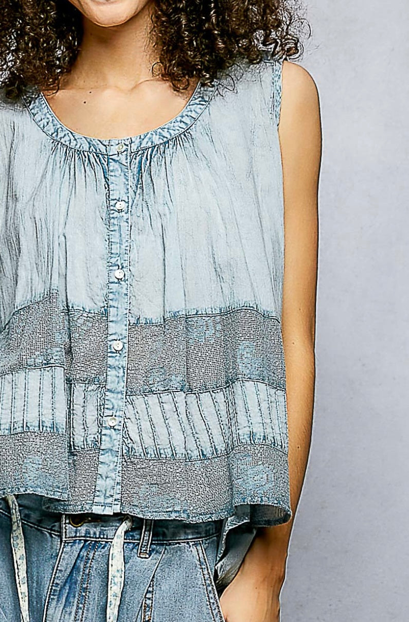 Pol Sleeveless Top