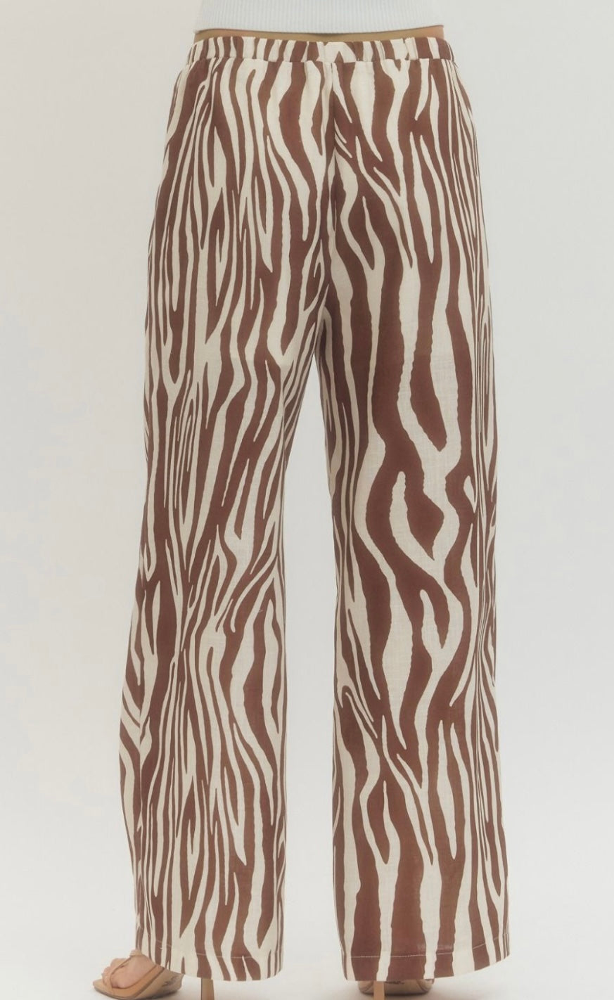 Zebra Print Pants