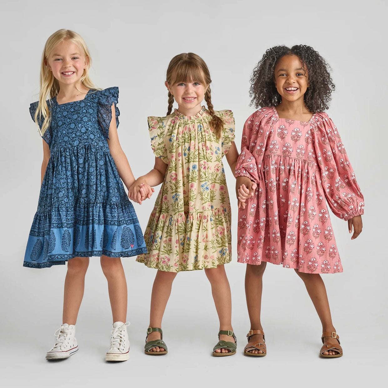 Harper Dress-Leafy Floral