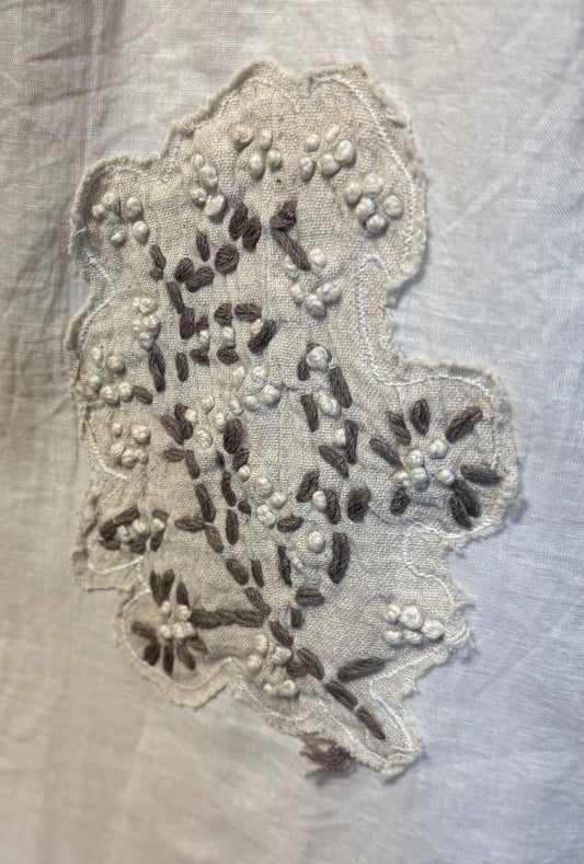 Lightweight Natural Button Rabbit Shirt