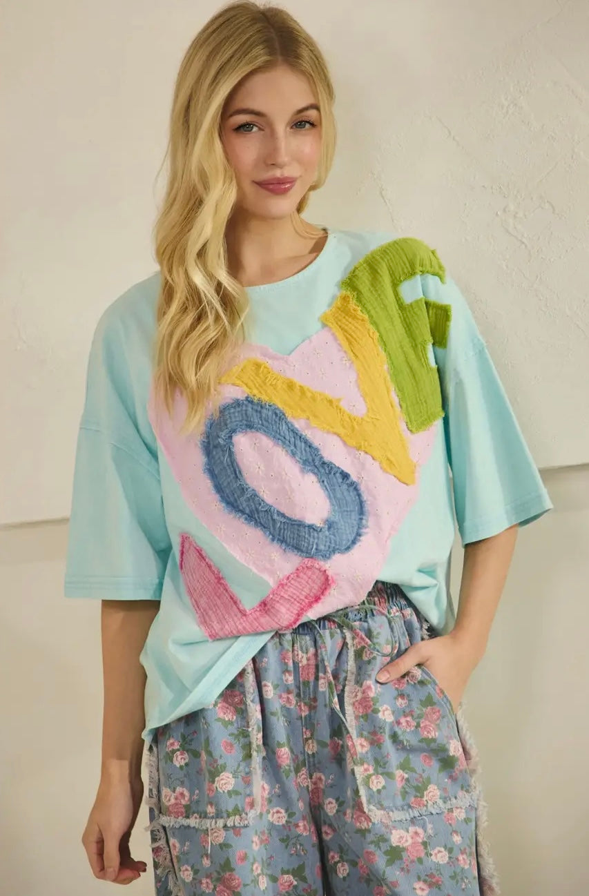 Love on Repeat Tee