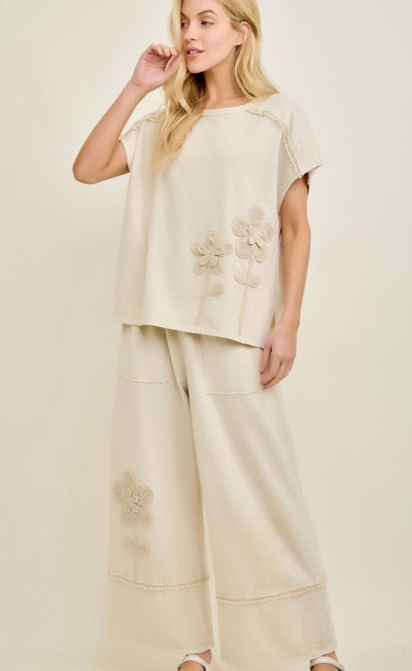 Flower Garden Sleeveless Top