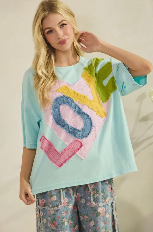 Love on Repeat Tee