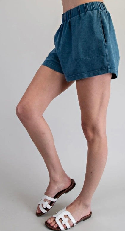 Elastic Waist Shorts