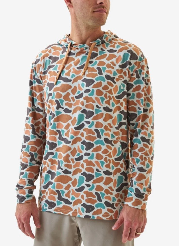 Burlebo Performance Hoodie-Bayside Camo