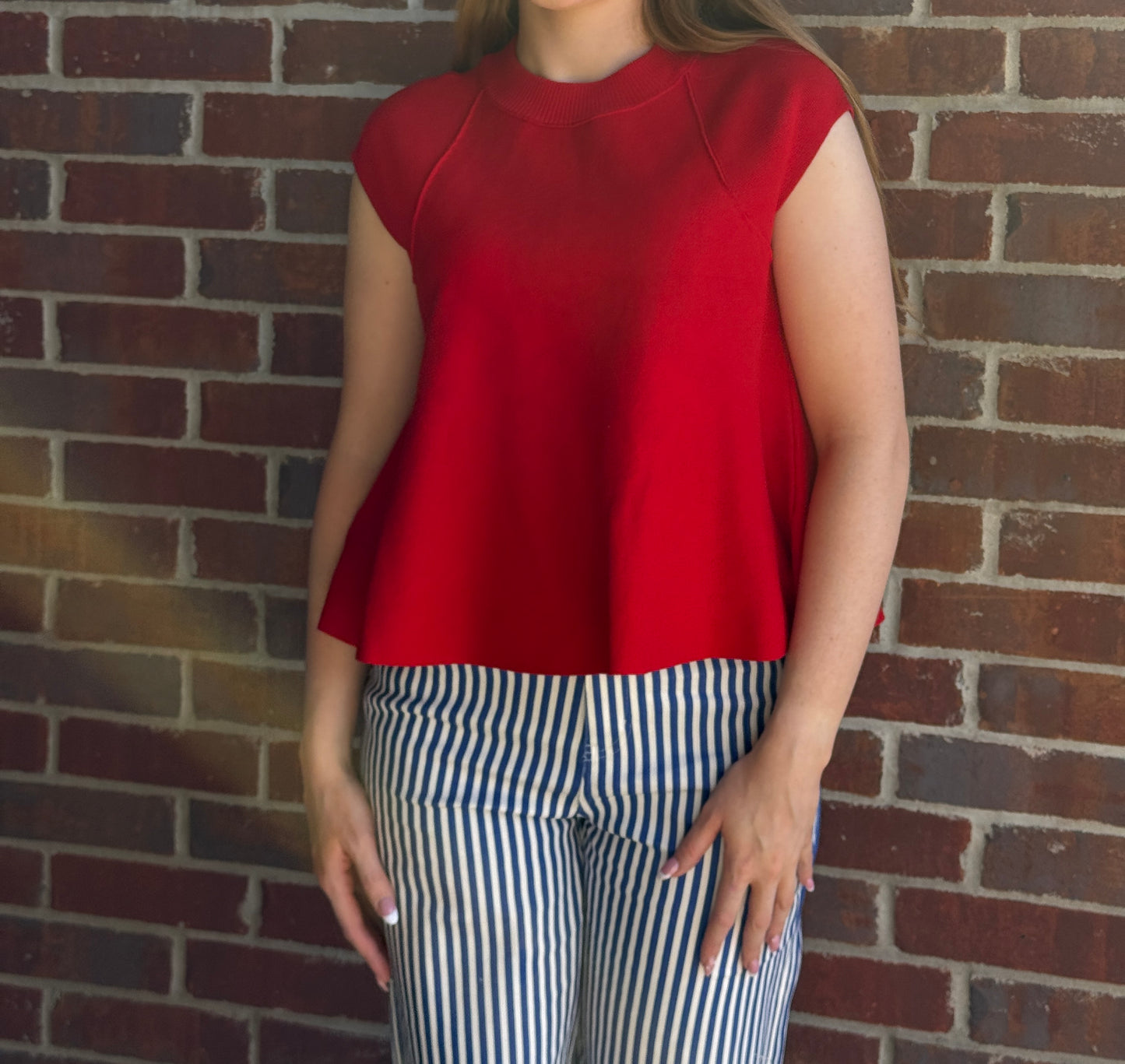 Striped Wide Leg Pants