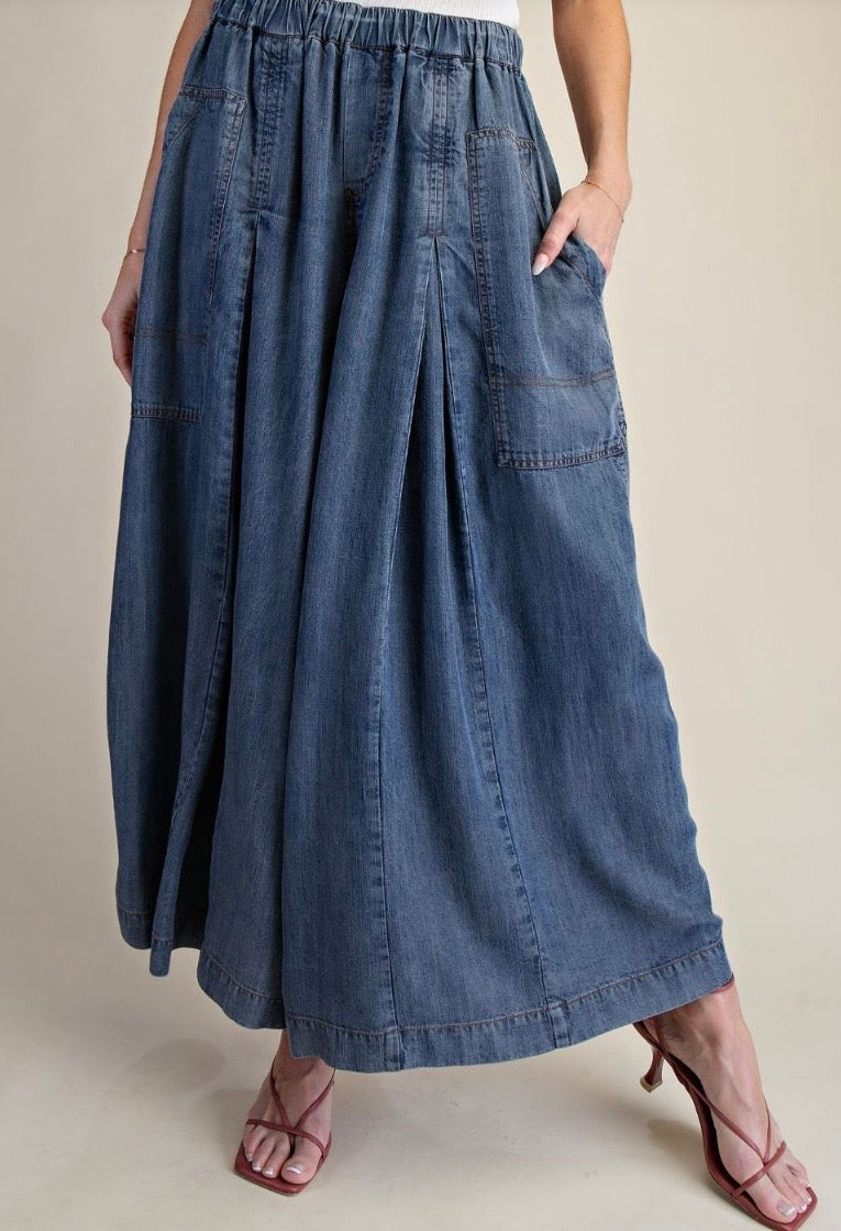 Wide Leg Palazzo Pants
