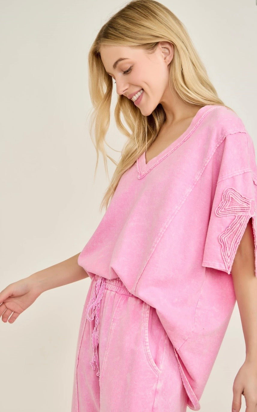 Bow Trimmed Top