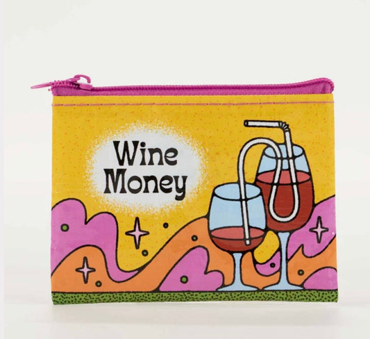 Wine Money Coin Purse