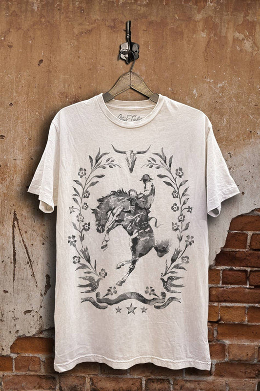 Western Rodeo Graphic Top