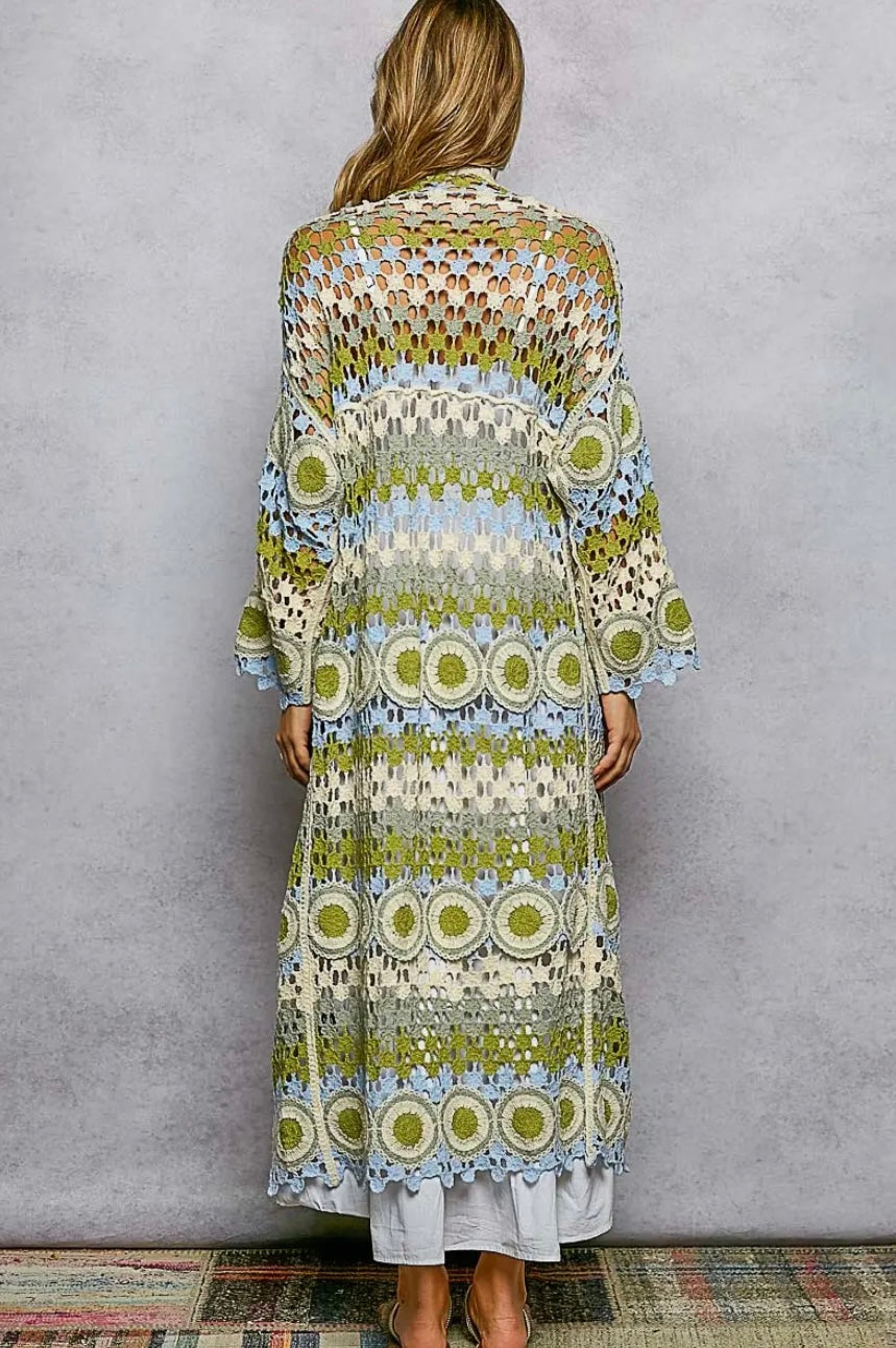 Pol Crochet Duster