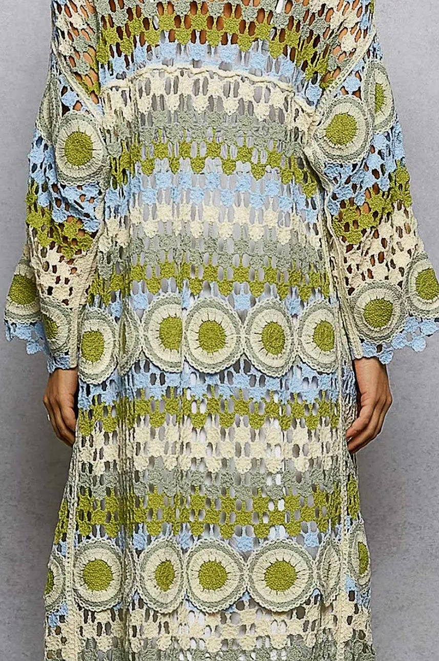 Pol Crochet Duster