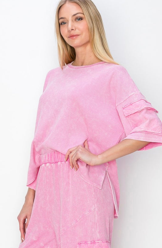 Cargo Pocket Halfsleeve Top