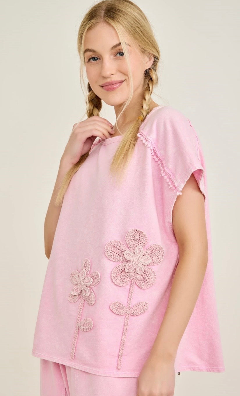 Flower Garden Sleeveless Top