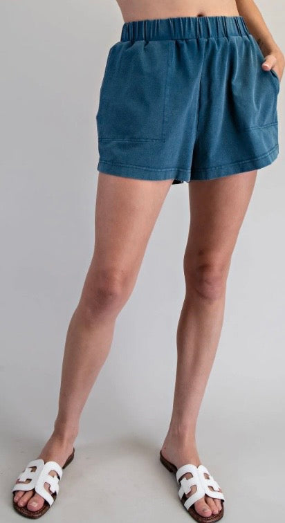 Elastic Waist Shorts