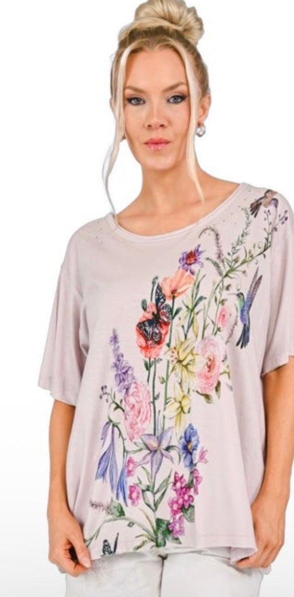 Wildflower Print Tee