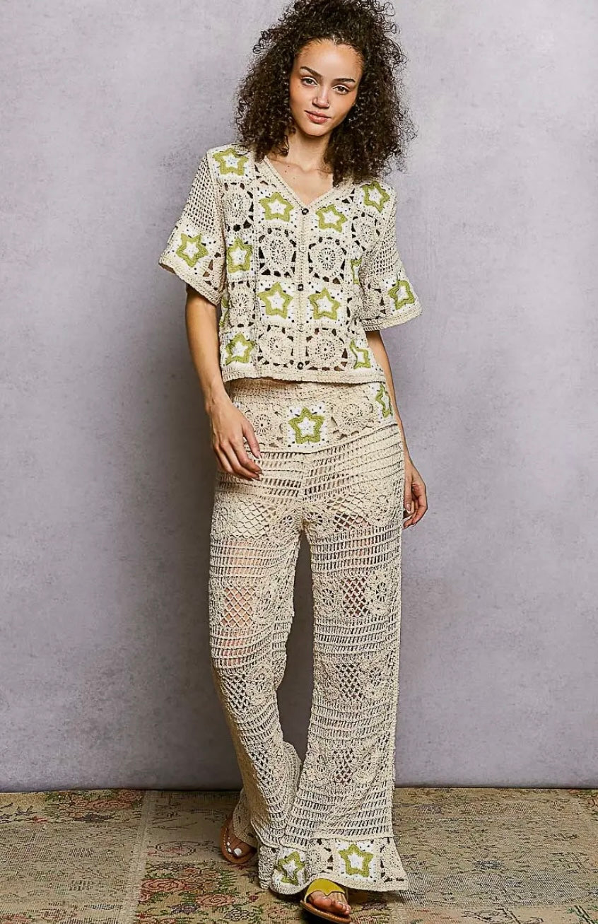 Pol Crochet Pants