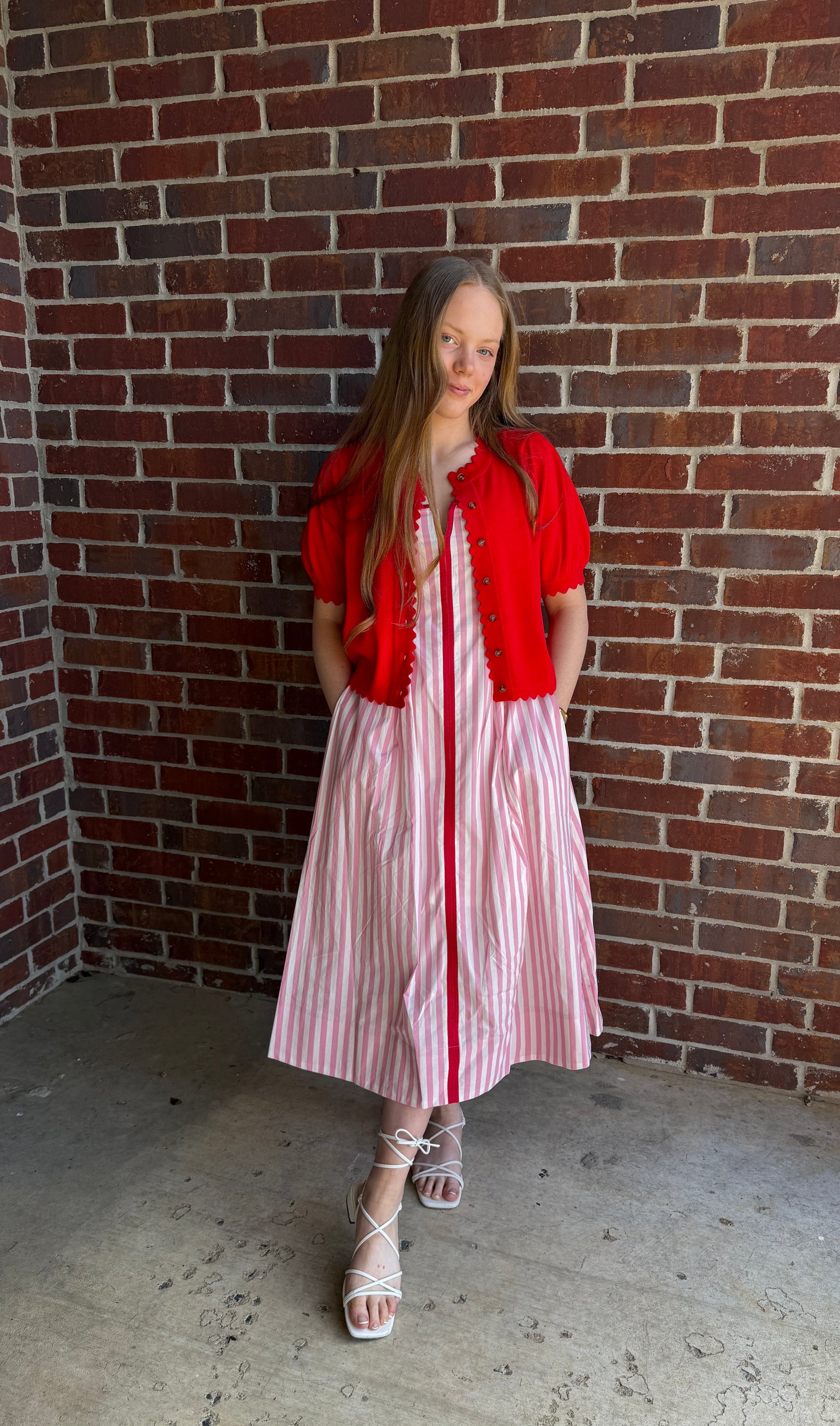 Scalloped Lightweight Sweater