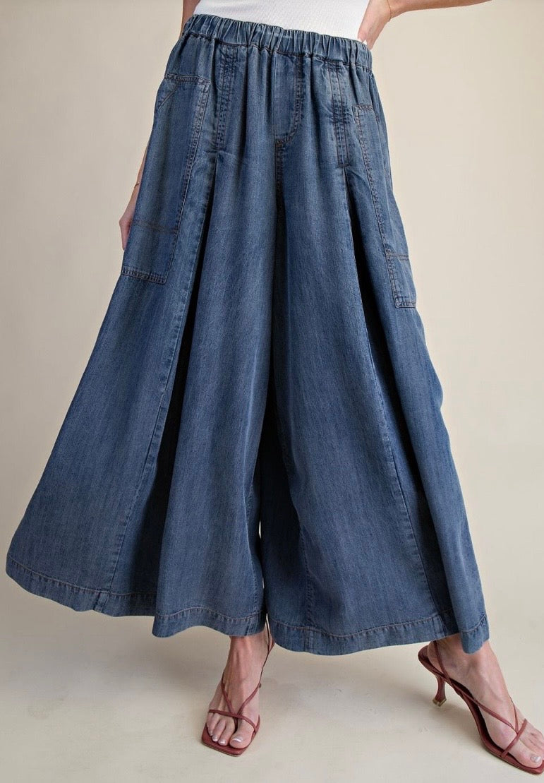 Wide Leg Palazzo Pants