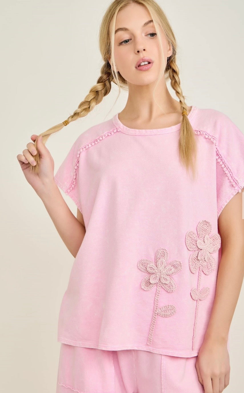 Flower Garden Sleeveless Top