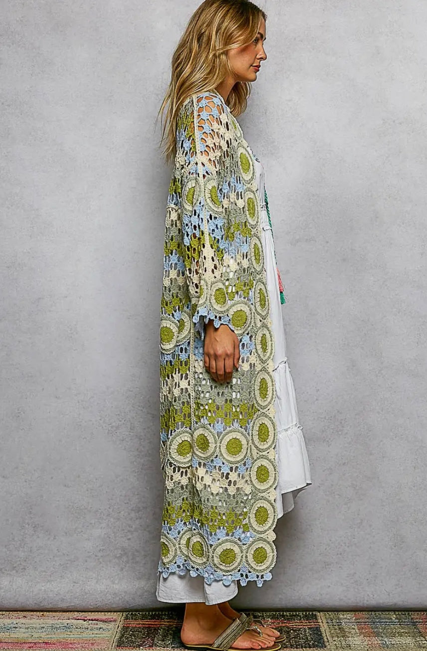 Pol Crochet Duster