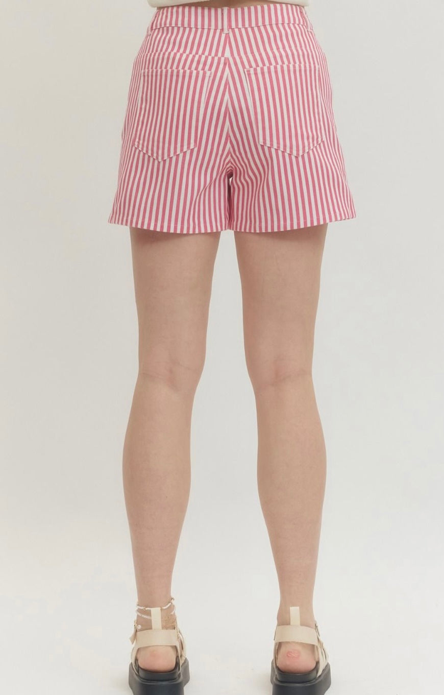 Entro Striped Shorts