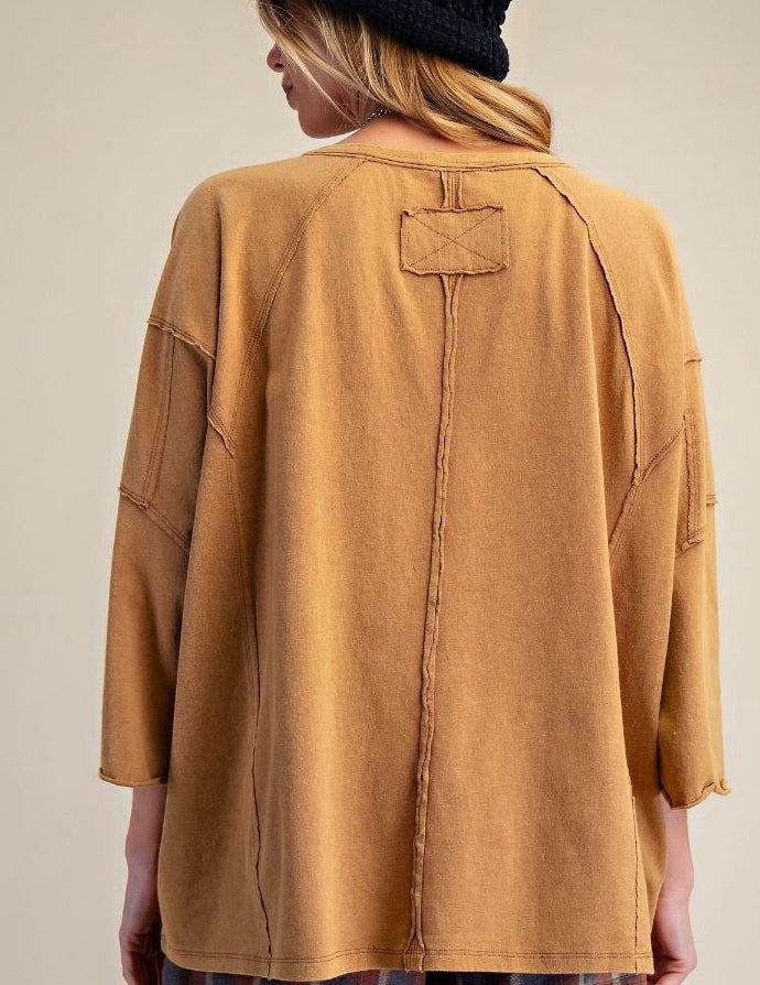 Camel Love Patch Tee