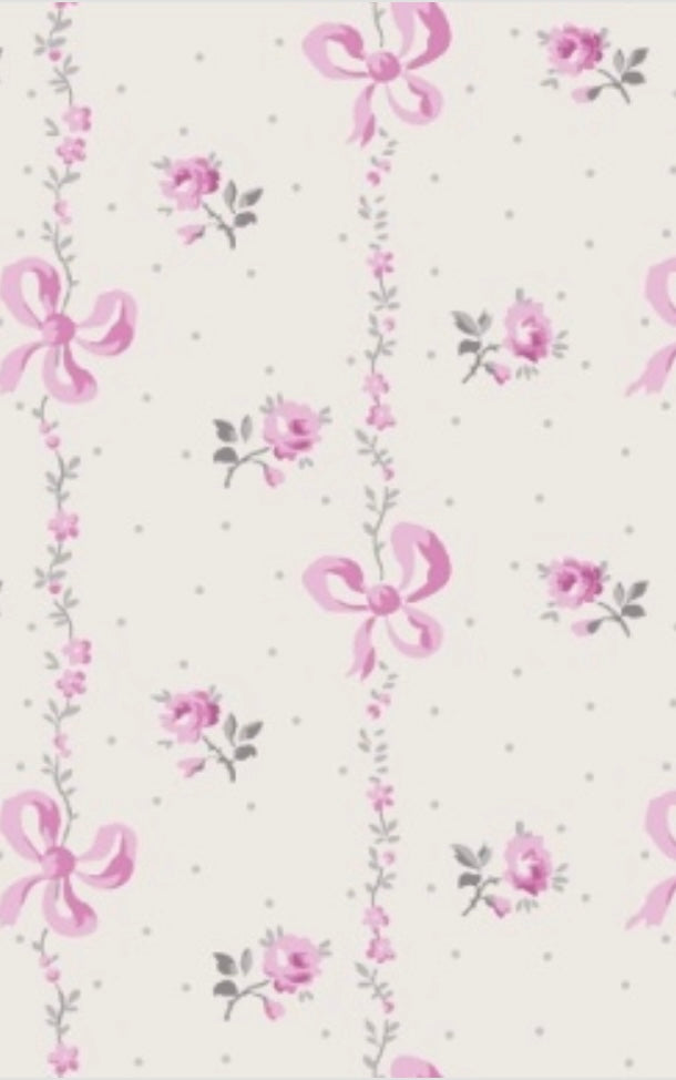 Dainty Buds & Bows Stripe L/S Loungewear Set