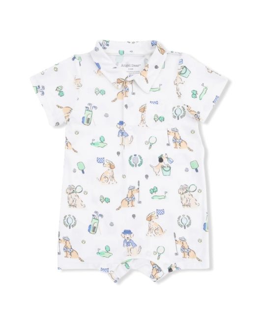 Country Club Dogs Neutral Polo Shortie