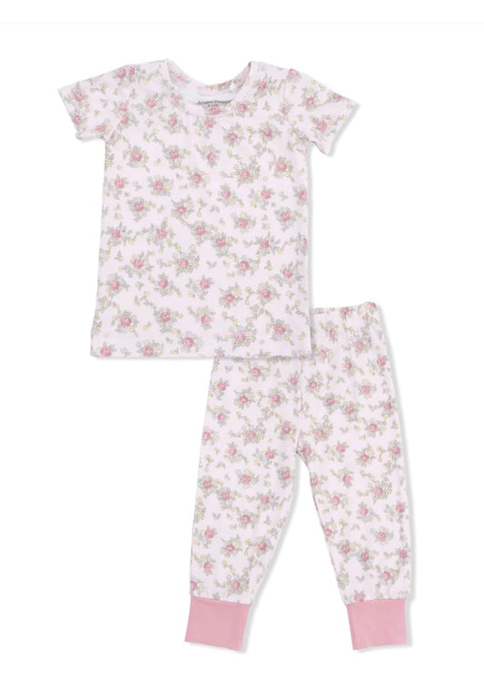Edith’s Rose Garden Short Sleeve Loungewear Set