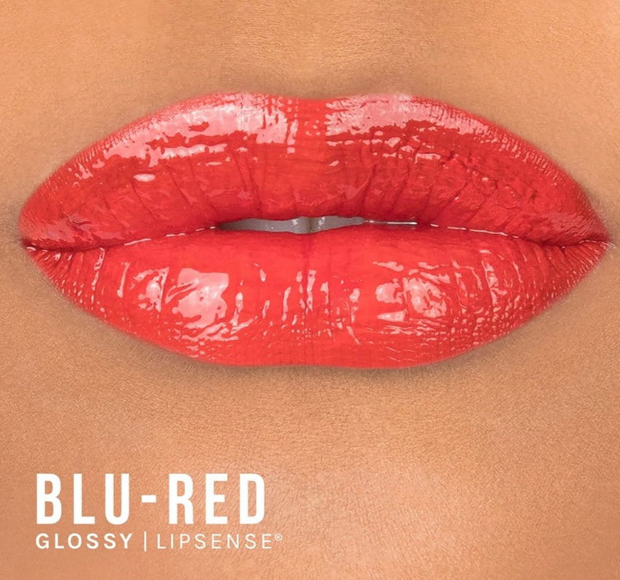 Blu Red LIPSENSE Long Lasting Liquid Lip Color