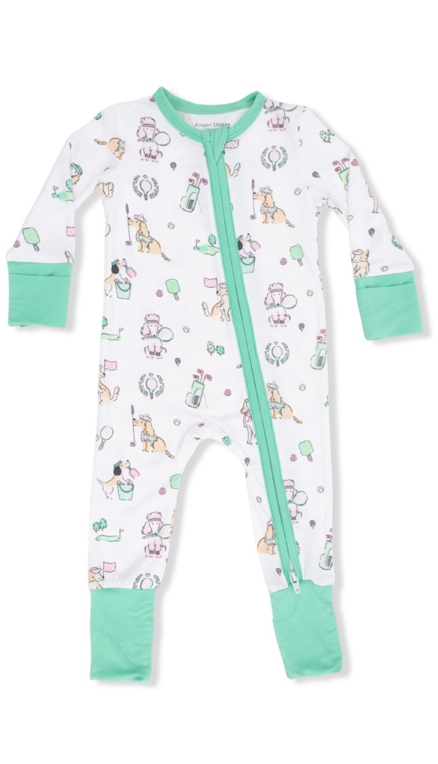 Country Club Dog PINK Convertible Romper