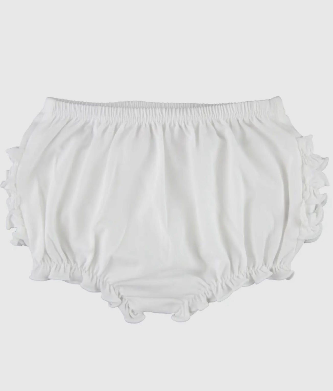 Baby/Toddler White Knit Bloomer