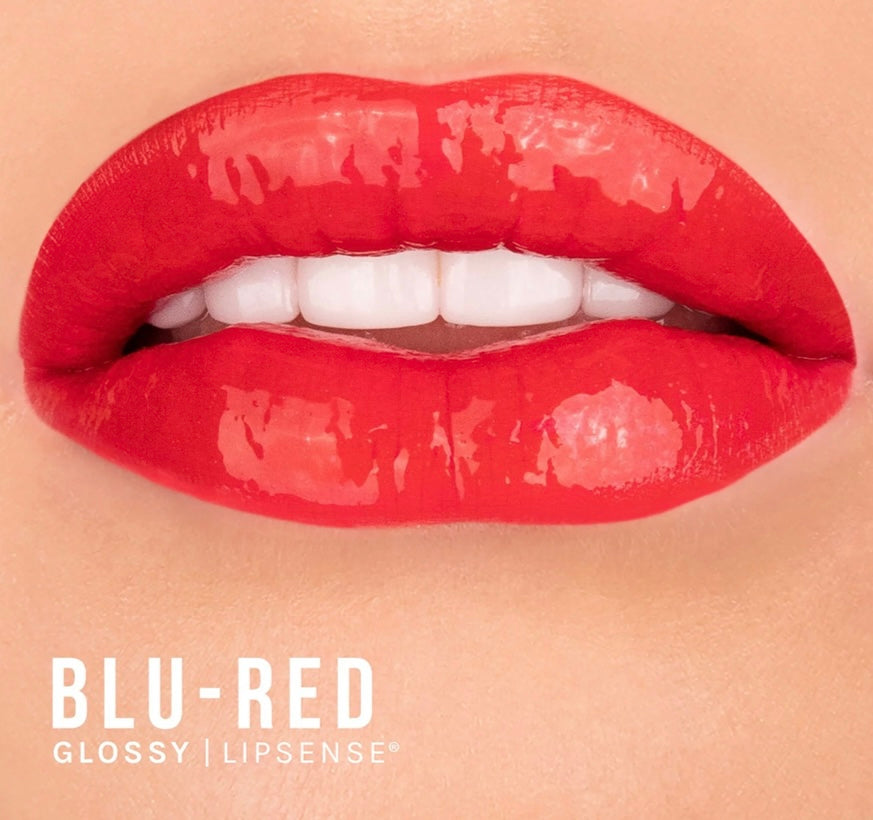 Blu Red LIPSENSE Long Lasting Liquid Lip Color