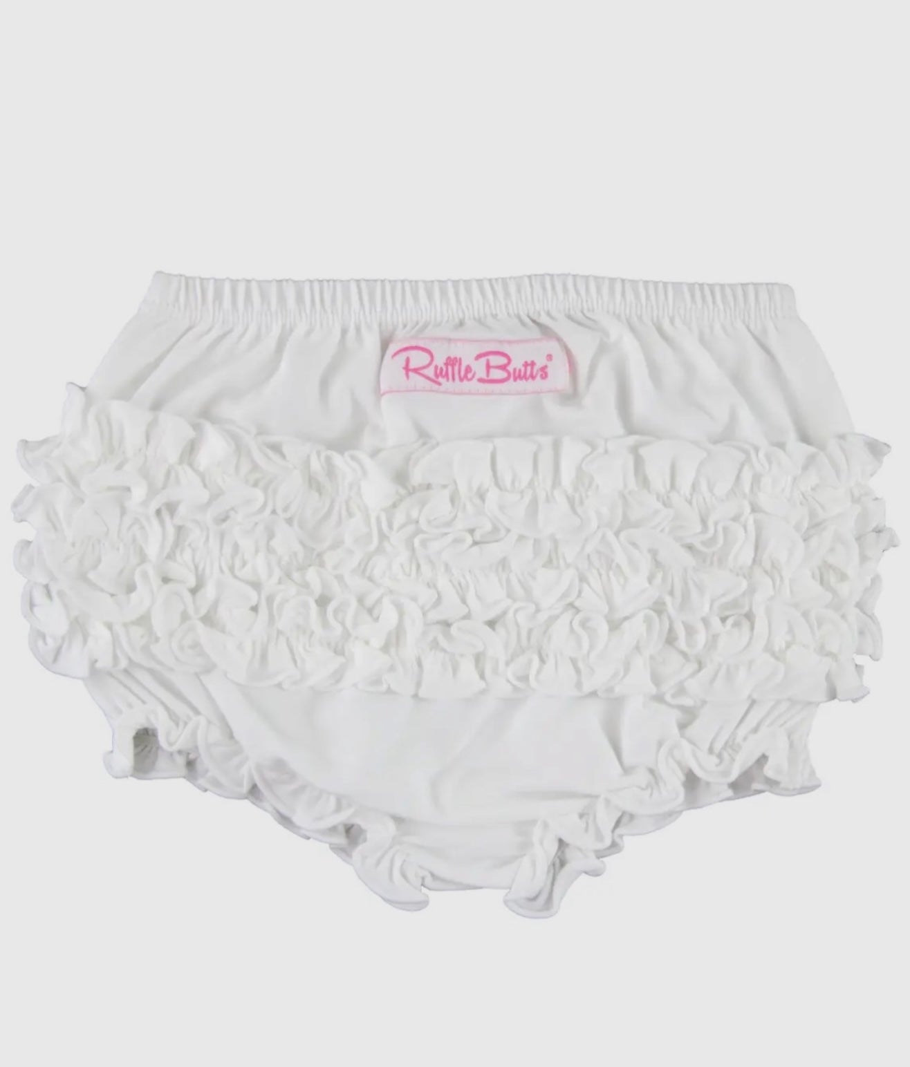 Baby/Toddler White Knit Bloomer