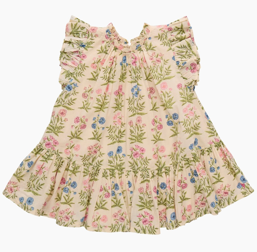 Harper Dress-Leafy Floral