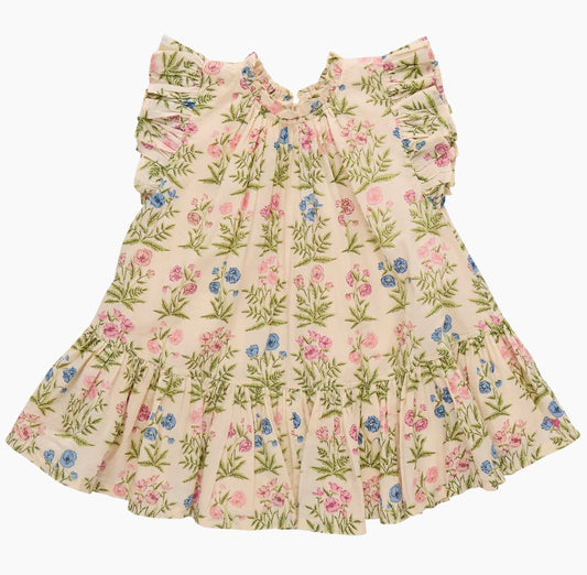 Harper Dress-Leafy Floral